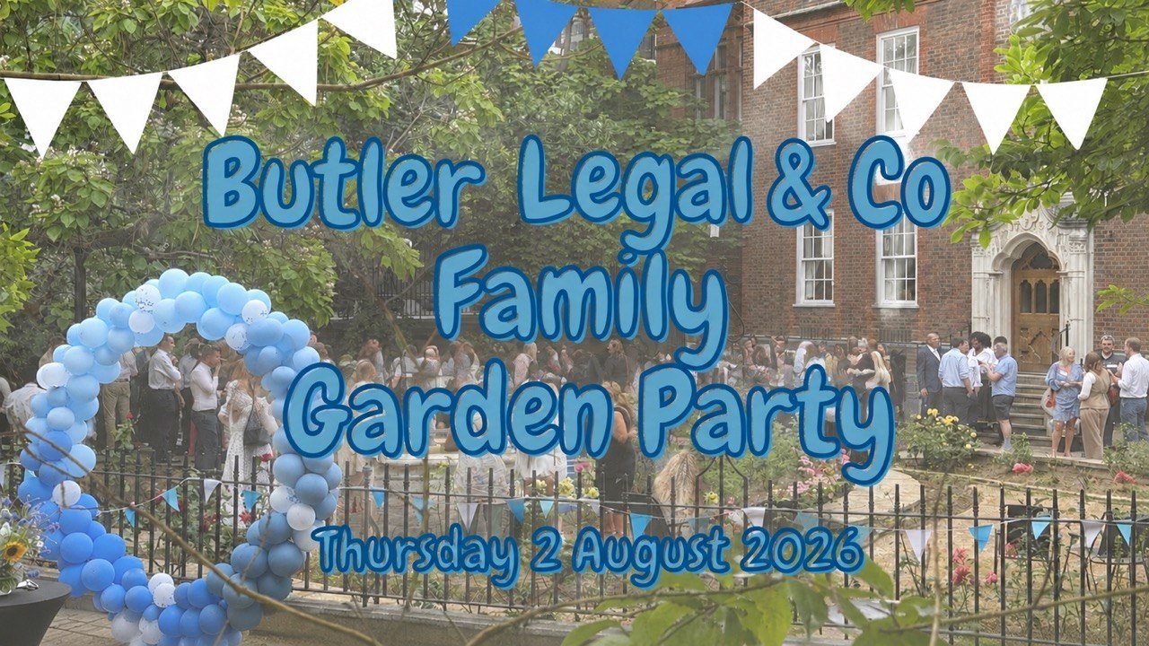 Butler Legal & Co Family Garden Party 2026